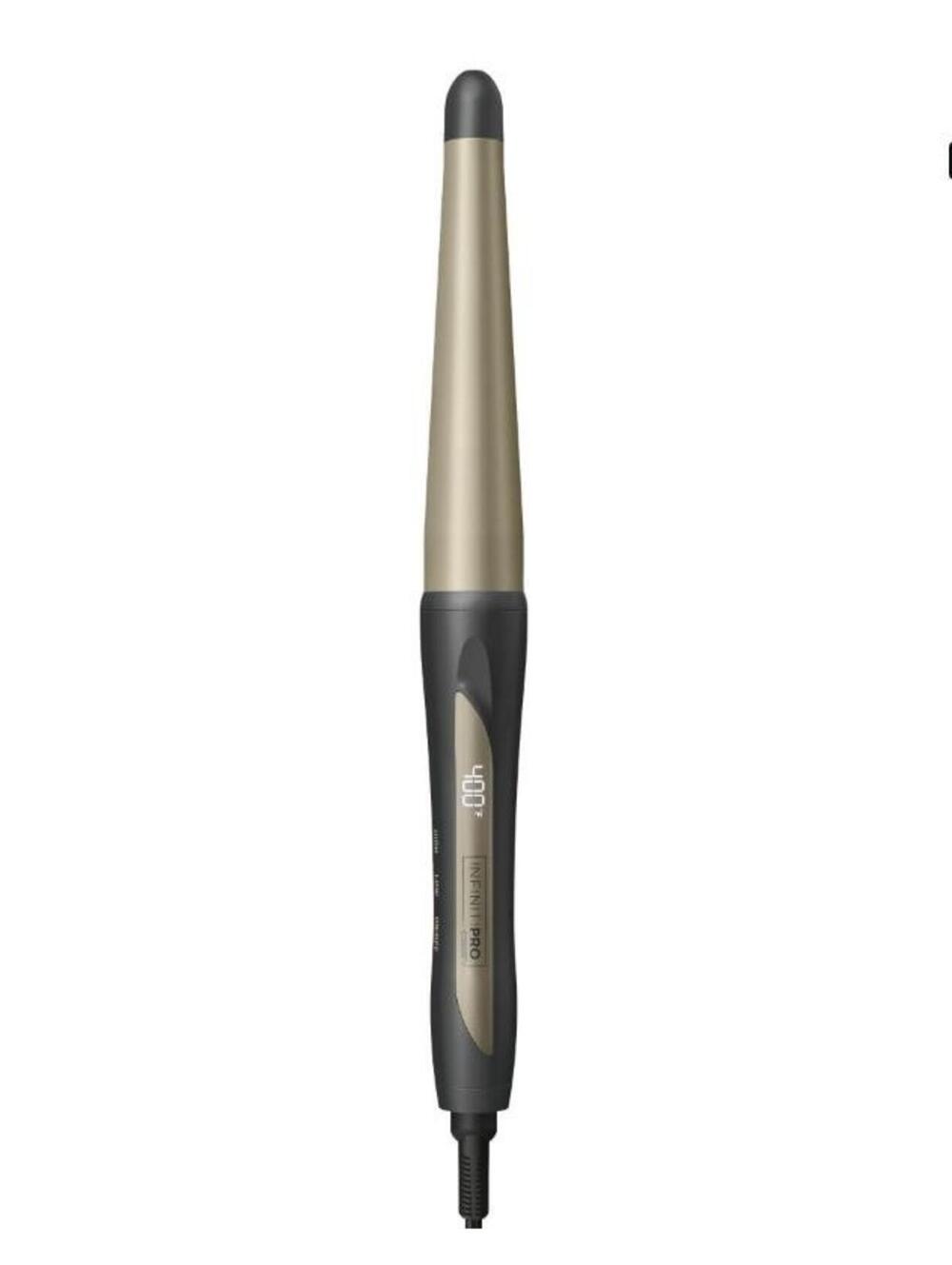 INFINITIPRO BY CONAIR Tourmaline Ceramic Curling Wand; 1 1/4-Inch to 3/4-Inch